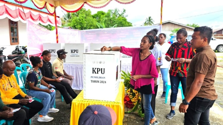 Pilkada Berlangsung Damai dan Sukses, KPU Apresiasi Masyarakat Mappi